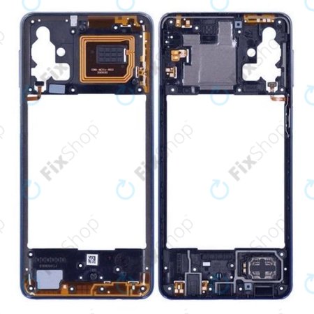 Samsung Galaxy M31s M317F - Cadre central (Bleu Mirage) - GH97-25062B Genuine Service Pack