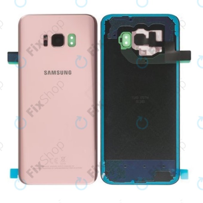 Samsung Galaxy S8 Plus G955F - Cache batterie (Rose Rose) - GH82-14015E Genuine Service Pack