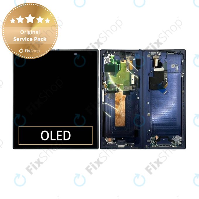 Samsung Galaxy Z Fold 6 F956B - Écran LCD + Écran tactile + Cadre (Navy) - GH82-35042C Genuine Service Pack