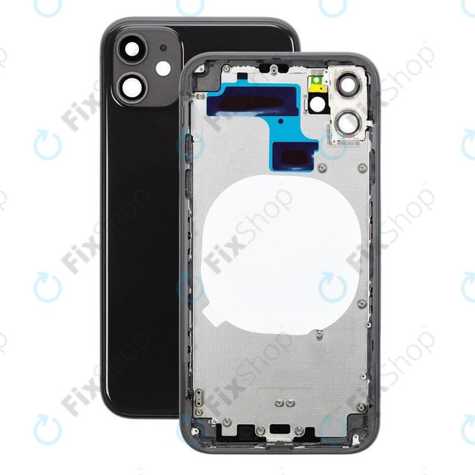 Apple iPhone 11 - Boîtier arrière (Noir)