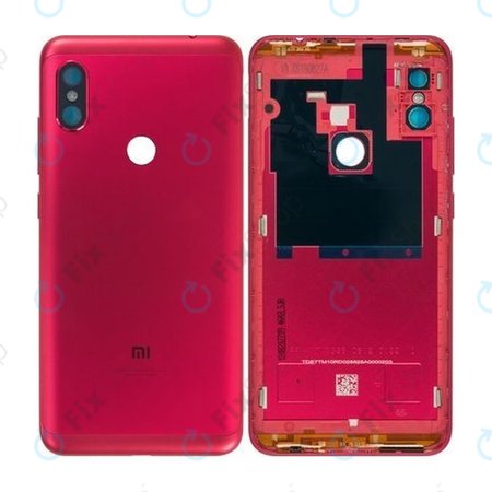 Xiaomi Redmi Note 6 Pro - Cache batterie (Rouge)