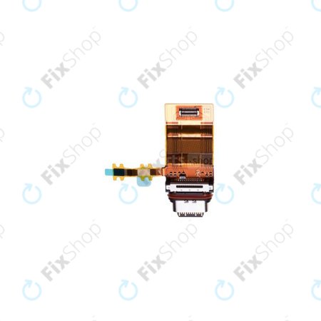Sony Xperia XZ1 G8341 - Connecteur de charge + câble flexible - 1306-9136 Genuine Service Pack