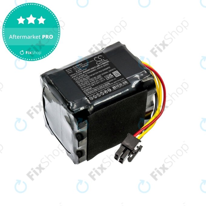 Vorwerk Kobold VR200 - Batterie 20884-1, 4NCR18650P2-C001A Li-Ion 14.4V 6000mAh HQ