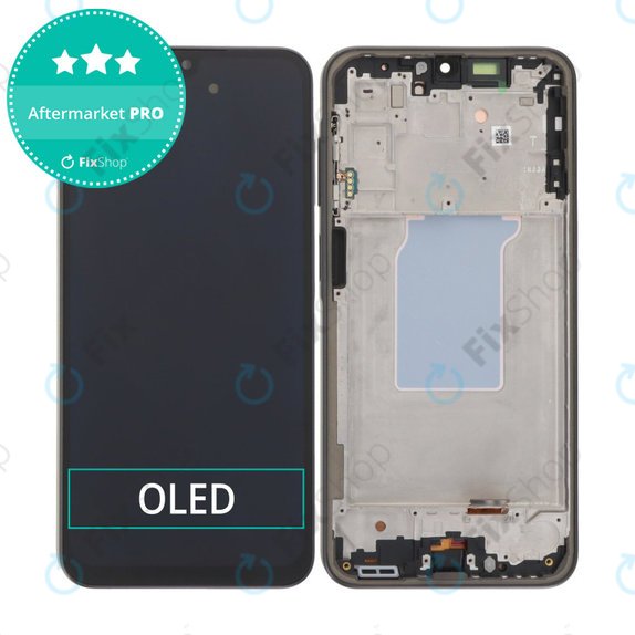 Samsung Galaxy A26 A266E - Écran LCD + Écran tactile + Cadre (Black) OLED