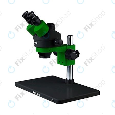 Relife RL-M3T-B3 - Microscope stéréo trinoculaire