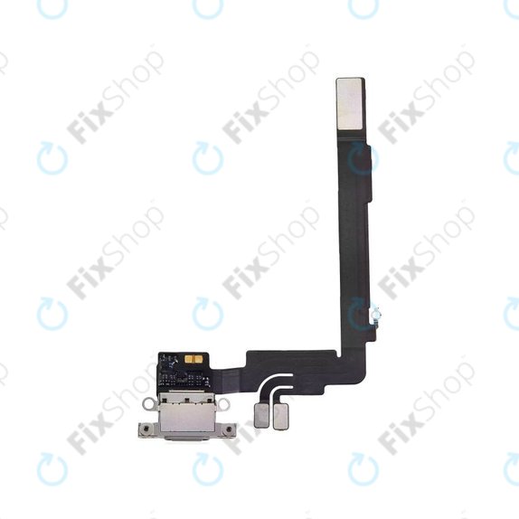 Apple iPhone 16 Pro Max - Connecteur de charge + Câble flexible (White Titanium)
