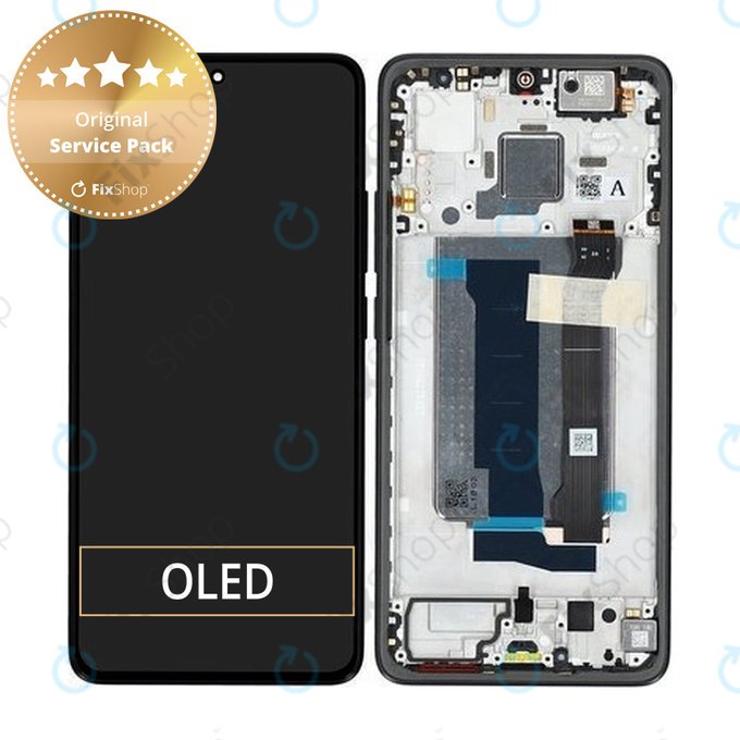 Xiaomi Poco X7 Pro 2412DPC0AG - Écran LCD + Écran tactile + Cadre (Black) - 56000300O1000 Genuine Service Pack
