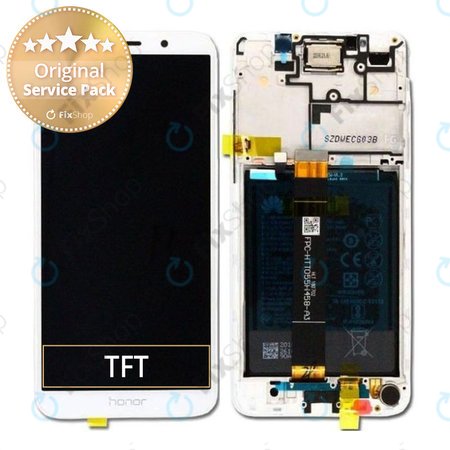 Huawei Honor 7S - Écran LCD + Ecran Tactile + Cadre + Batterie (Or) - 02351XHT