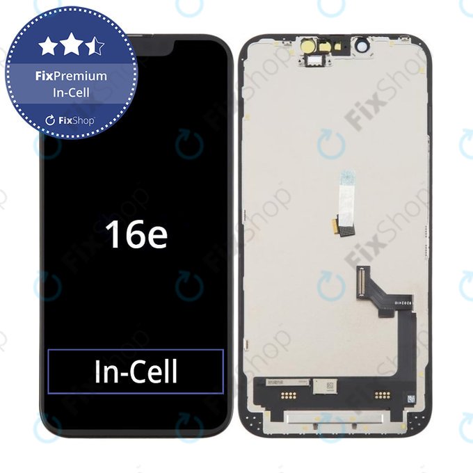 Apple iPhone 16e - Écran LCD + Ecran Tactile + Cadre In-Cell FixPremium