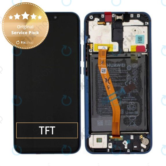 Huawei Mate 20 Lite - Écran LCD + Ecran Tactile + Cadre + Batterie (Bleu Saphir) - 02352DKM, 02352GTT