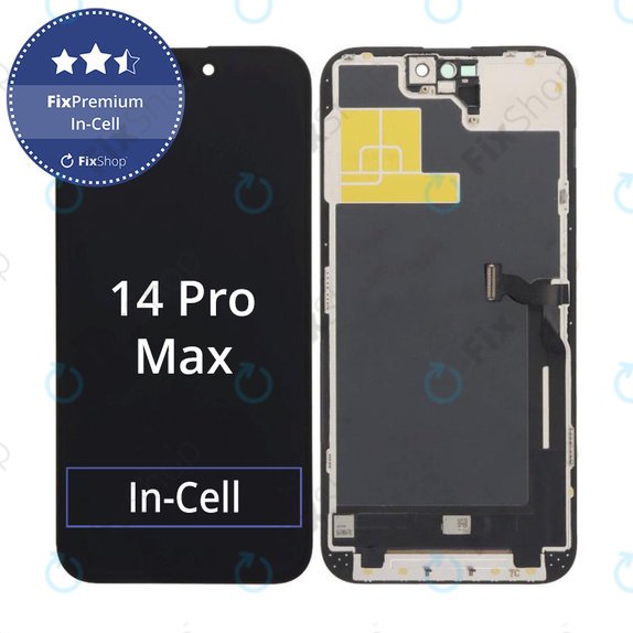 Écran In-Cell FHD pour iPhone 14 Pro Max, Tactile avec cadre, FixPremium