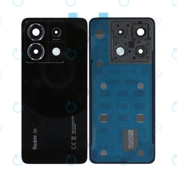 Xiaomi Redmi Note 13 Pro 5G 2312DRA50C - Cache batterie (Midnight Black) - 5600090N1600 Genuine Service Pack