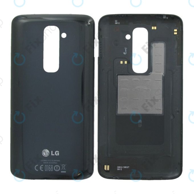 LG G2 D802 - Cache batterie (Noir) - ACQ86750901 Genuine Service Pack