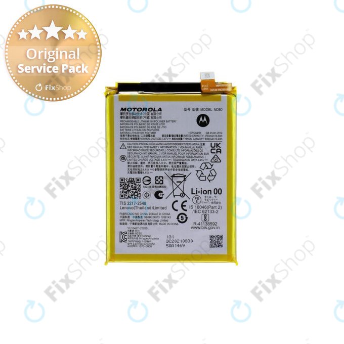 Motorola Moto G31 XT2173 - Batterie ND50 5000mAh - SB18D24973 Genuine Service Pack