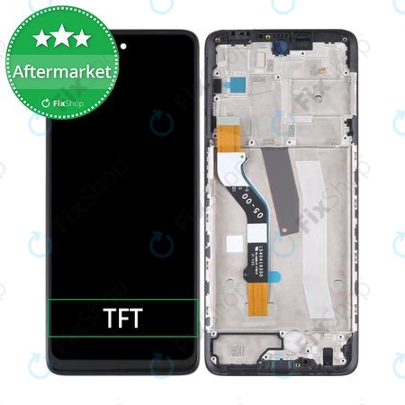 Motorola Moto G51 XT2171 - Écran LCD + Ecran Tactile + Cadre (Black) TFT