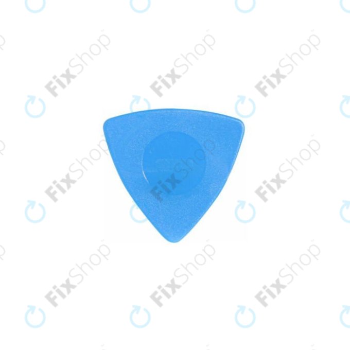 Outil de démontage du médiator de guitare bleu