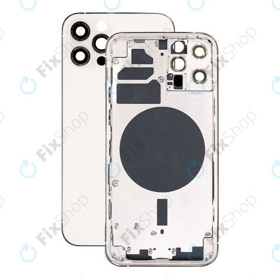 Apple iPhone 12 Pro - Boîtier arrière (Argent)