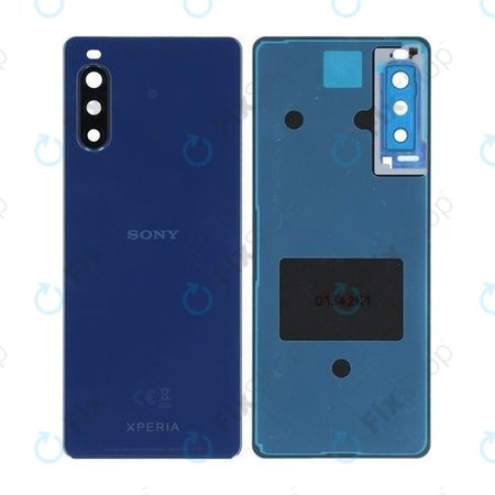 Sony Xperia 10 II - Cache batterie (Bleu) - A5019527A Genuine Service Pack