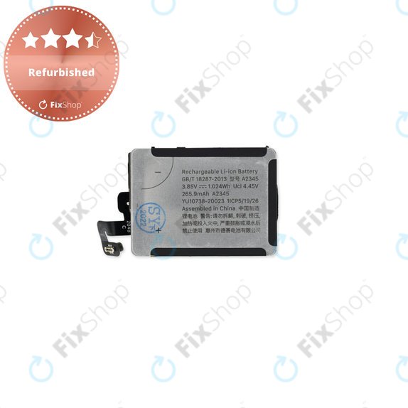 Batterie pour Apple Watch 6 40mm, 266mAh, Refurbished