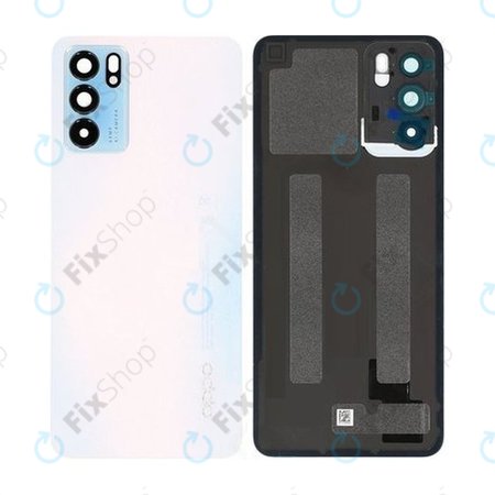 Oppo Reno 6 Pro - Cache batterie (bleu arctique) - 4907799 Genuine Service Pack