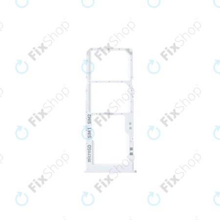 Samsung Galaxy A30s A307F - Plateau SIM + SD (Prism Crush Blanc) - GH98-44769D Genuine Service Pack