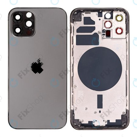 Apple iPhone 12 Pro - Boîtier arrière (Graphite)