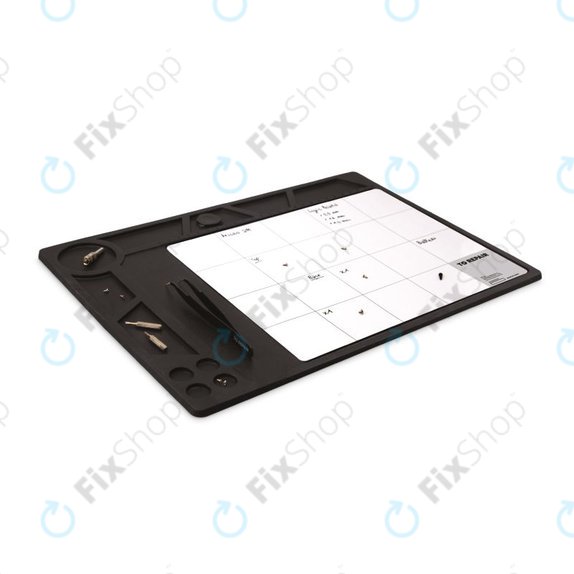 SBS - Tapis magnétique Pro pour vis et petites pièces 4en1, noir