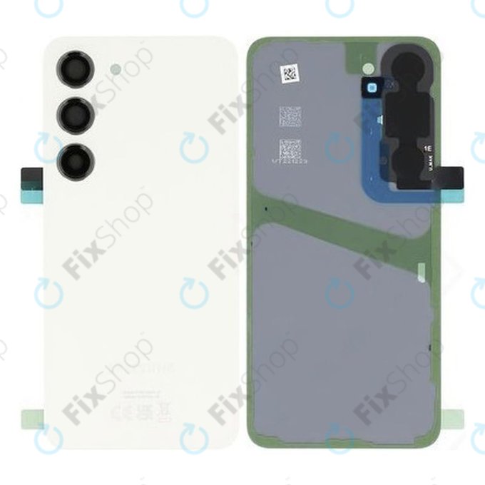 Samsung Galaxy S23 S911B - Cache batterie (crème) - GH82-30393B Genuine Service Pack