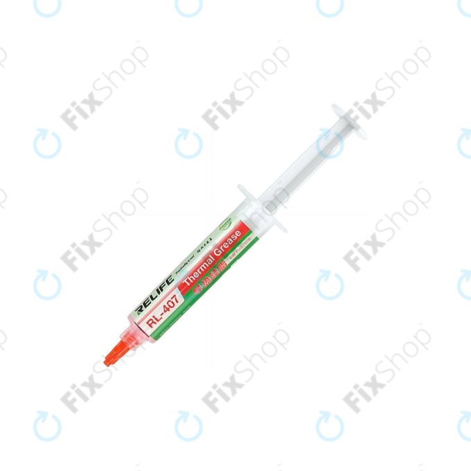 Pâte thermique en silicone Relife RL-407, 6 W/mK, 20g, rose