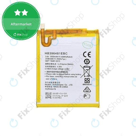 Huawei G8, Y6 II, Honor 5X - Batterie HB396481EBC 3100mAh