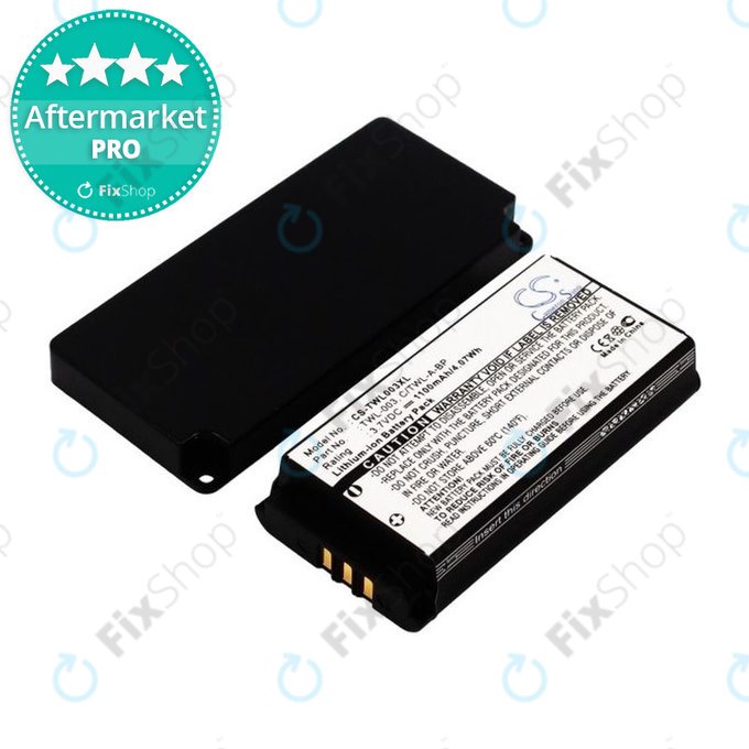 Nintendo DSi, NDSi, NDSiL - Batterie TWL-003, C/TWL-A-BP 1100mAh HQ