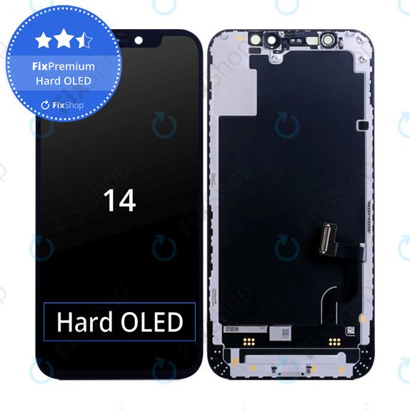 Écran Hard OLED pour iPhone 14, Tactile avec cadre, FixPremium