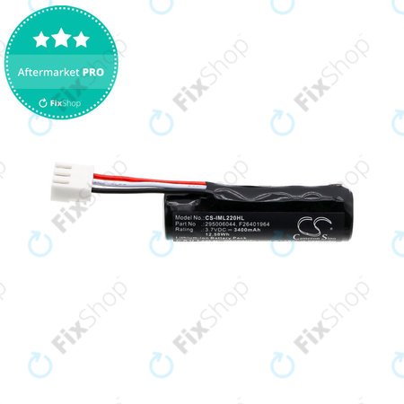 Batterie pour Ingenico IWL220, 255, 258, 280, Ingenico MOVE 2500, 3000, 3500, 3400mAh, Li-Ion, 3.7V, 295006044, HQ