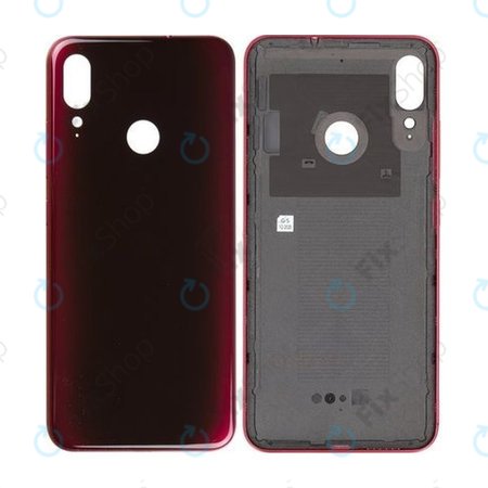 Motorola Moto E6 Plus - Cache batterie (Rouge foncé) - 5S58C15166 Pack de service d'origine