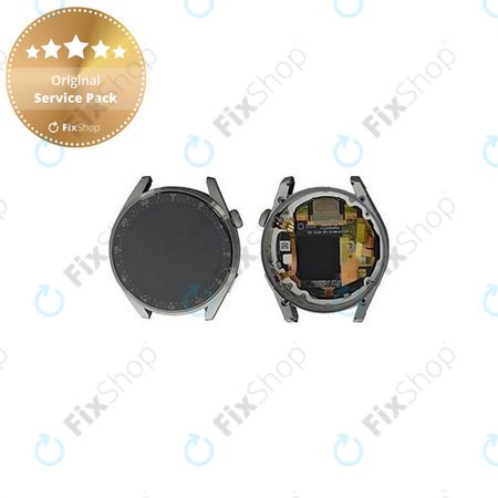 Huawei Watch 3 Pro Elite Galileo-L50E - Écran LCD + Écran Tactile + Cadre (Gris Titane) - 02354JPS