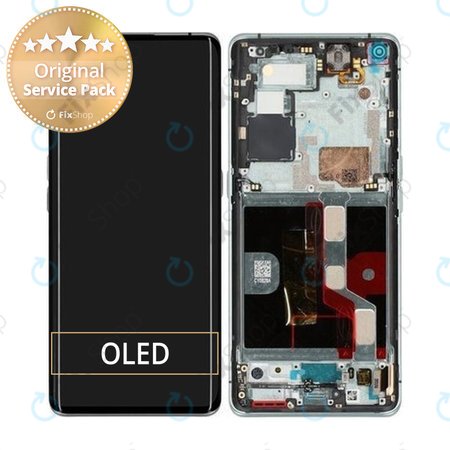 Oppo Find X2 Pro - Écran LCD + Écran Tactile + Cadre (Vert) - 4905189 Genuine Service Pack
