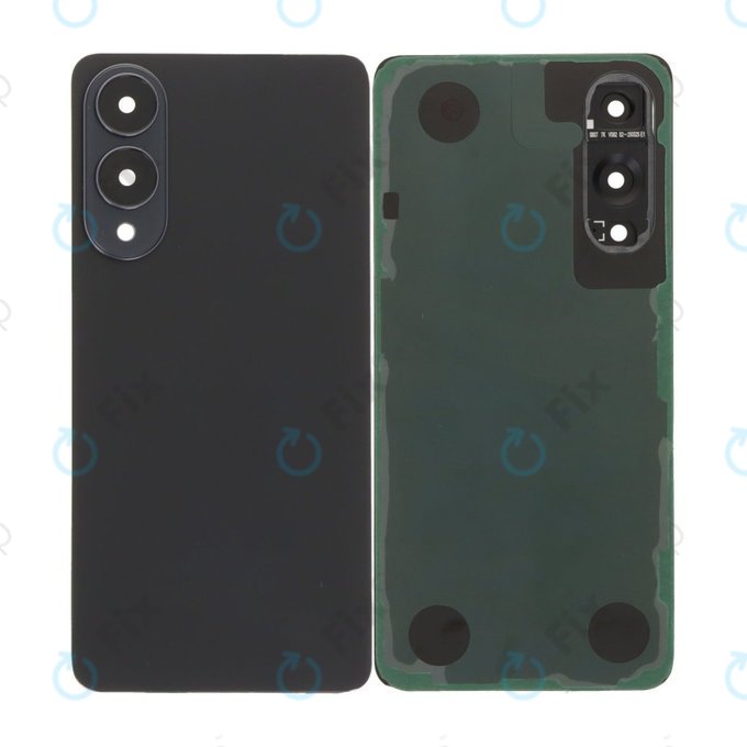 Samsung Galaxy S25 Edge - Cache batterie complet (Titanium Black)