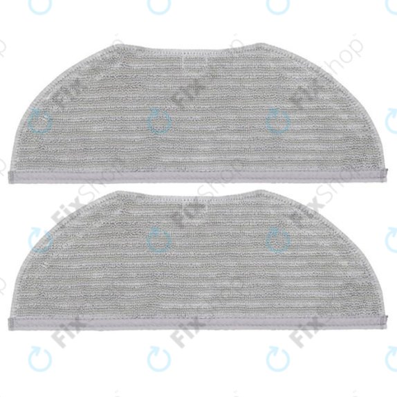 Chiffon de vadrouille, 2 pièces, Nettoyage humide pour Xiaomi Mi Robot Vacuum Mop Essential (Mijia G1)