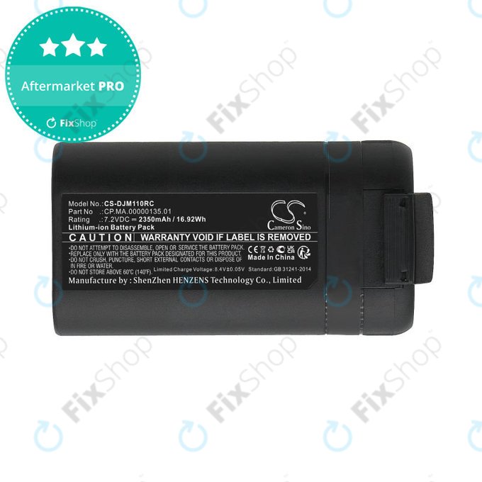 Batterie pour DJI Mavic Mini, Mini dual, 2350mAh, Li-Ion, 7.2V, CP.MA.00000135.01, HQ