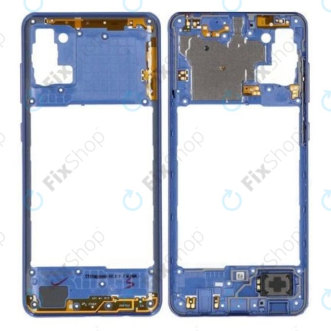 Samsung Galaxy A31 A315F - Cadre central (Prism Crush Blue) - GH98-45428D Genuine Service Pack