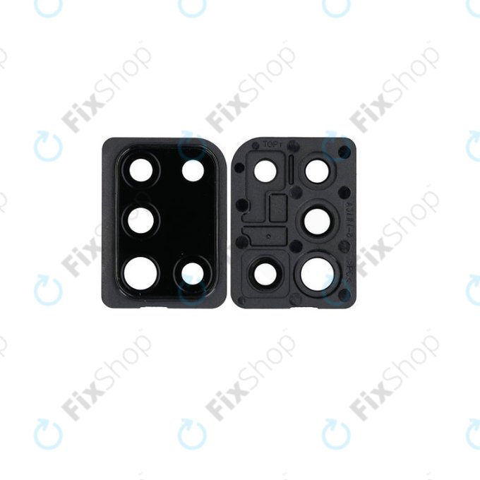 Samsung Galaxy A31 A315F - Cadre d'objectif de caméra arrière (Prism Crush Black) - GH98-45384A Genuine Service Pack