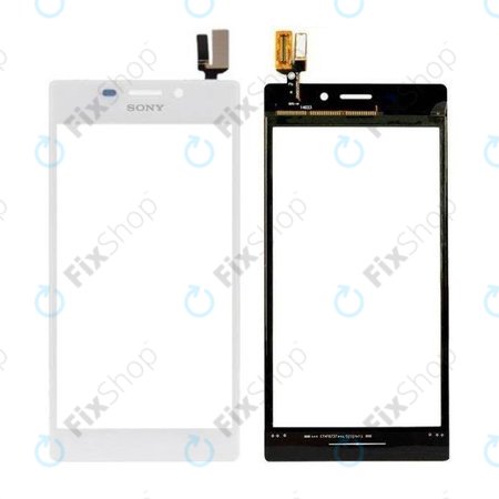 Sony Xperia M2 D2303 S50h - Écran tactile / écran (Blanc) - 78P7120001N - 02