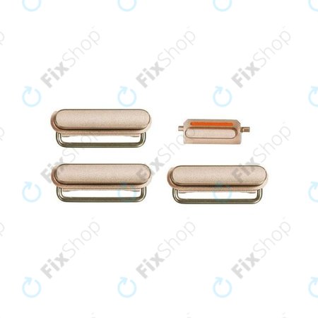 Apple iPhone 6 - Ensemble de boutons latéraux - Alimentation + Volume + Muet (Or)