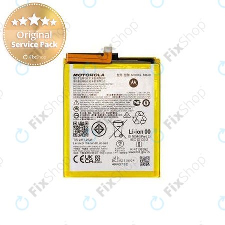 Motorola Edge 20 XT2143 - Batterie MB40 4000mAh - SB18D10750 Genuine Service Pack