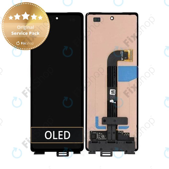 Samsung Galaxy Z Fold 2 F916B - Écran LCD + Écran tactile (Externe) - GH82-23943A, GH82-24024A Genuine Service Pack
