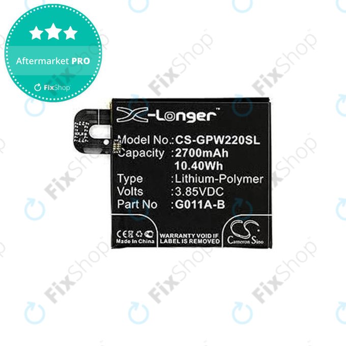 Google Pixel 2 G011A - Batterie G011A-B 2700mAh HQ