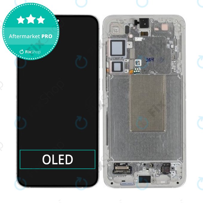 Samsung Galaxy S24 Plus S926B - Écran LCD + Écran tactile + Cadre (Marble Grey) OLED