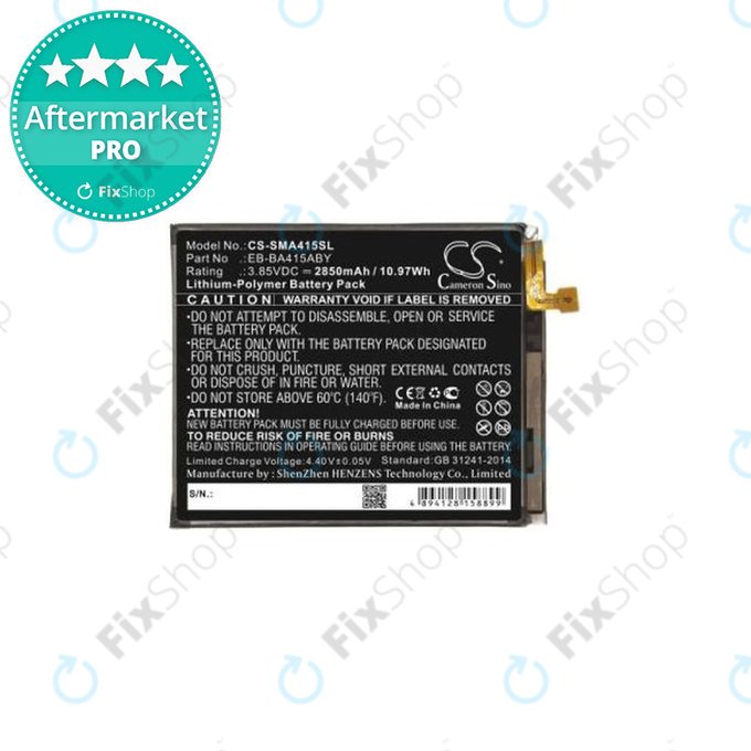 Samsung Galaxy A41 A415F - Batterie EB-BA415ABY 2850mAh HQ