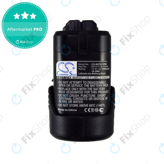 Batterie pour Bosch GOP 10.8V, 1500mAh, Li-Ion, 10.8V, BAT411, BAT413, HQ