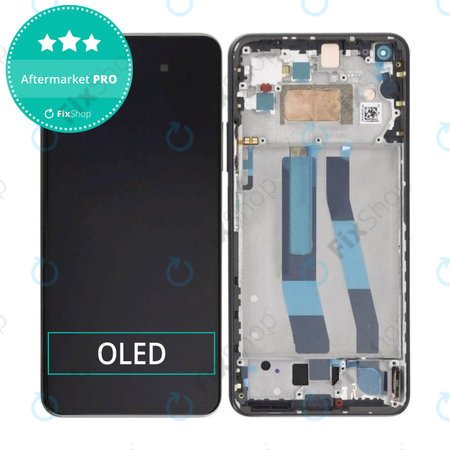 Xiaomi 11 Lite 5G NE 2109119DG 2107119DC - Écran LCD + Écran Tactile + Cadre (Noir Truffe) OLED